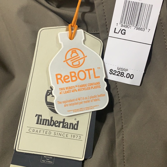 TIMBERLAND MEN'S WATERPROOF TRAVEL PARKA - Picture 13 of 13
